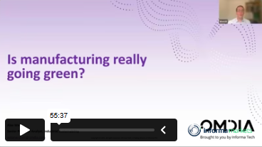 Webinar - Is Manufacturing Really Going Green?